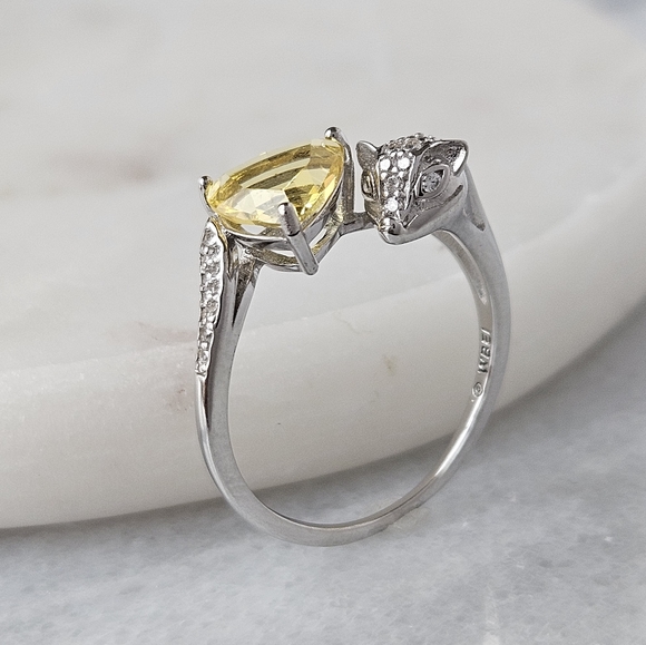 Harry Potter Hogwarts Pride Hufflepuff ring, 925 Sterling Silver - Picture 5 of 6